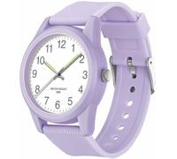 TENOCK Kids Analog Watches for Girls Boys 50M Waterproof Children Watch Easy to Read for Ages 3-10 Kids Watches with Soft Band Learning Time Kids Great Birthday Gifts (Light Purple)