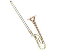 Tenor Falling Tune B Slide Trombone Phosphorus Copper Gold Lacquer Trombone Instrument With Case Trombone Kit