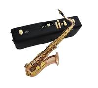 Tenor Sax Rose Brass With Metal Mouthpiece Leather Case Beginner Saxophone