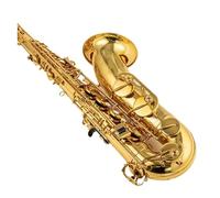 Tenor Saxophone Bb Tune Lacquered Gold Woodwind Instrument With Case Accessories