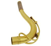 Tenor Saxophone Bent Neck Brass Lacquer Gold Bend Neck Saxophone Parts Accessories Saxophone Replacement Parts