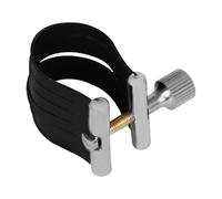 Tenor Saxophone Ligature, PU Leather Alto Sax Ligature, Fastener Saxophone Mouthpiece, Compact Clip Fastener, Professional Saxophone Accessories, Tenor Sax Ligature, Alto Sax Mouthpiece Fastener