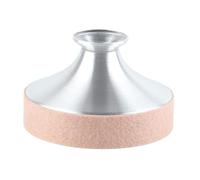 Tenor Saxophone Mute - Aluminum Alloy Saxophone Sound Dampener Accessory for Studio or Home Use,Lightweight Noise Reduction for Practice(Apricot)