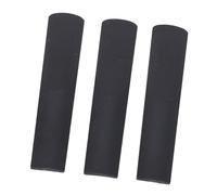 Tenor Saxophone Reeds, Set of 3, Resin Material, 2.5 Strength, Black, Great for Practice and Tenor Sax Mouthpiece