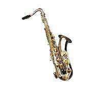 Tenor Saxophone Silvering Gold Keys Sax Tenor Mouthpiece Ligature Reeds Neck Musical Instrument (Color : 02)