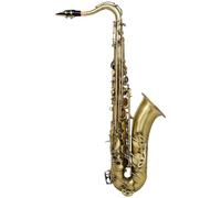 Tenor Saxophone with Abalone Shell Buttons for Beginner and Professional Performance Sax Full Kit (Green Antique)