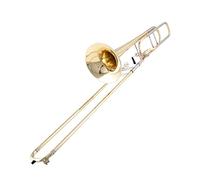 Tenor Transposition Trombone Flat B/F Lacquer Gold