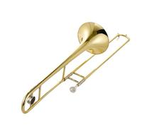 Tenor Trombone In B Flat Alto Trombone Brass Instrument B Flat Professional Performance Grade(Gold)