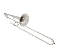 Tenor Trombone In B Flat Bb Alto Trombone Silver Plated Professional Brass Instrument B Flat Performance Level