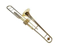 Tenor Trombone In B Flat Bb Piston Trombone Musical Instruments Yellow Brass Body Lacquer Finish Easy To Play