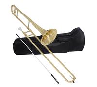 Tenor Trombone In B Flat Bb Tenor Trombone Marching Instrument With Box Set