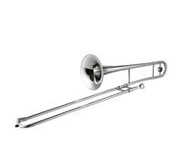 Tenor Trombone In B Flat Bb Tone B Flat Instrument Alto Trombone Brass With Cupronickel(Silver)