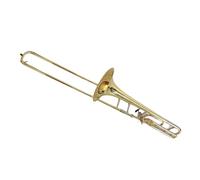 Tenor Trombone In B Flat Professional Adults Bb F Brass Gold Lacquered Trombone