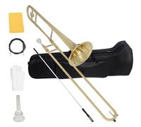 Tenor Trombone In B Flat Professional Bb Tenor Trombone Marching Instrument With Box Set