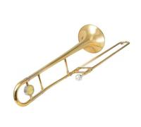 Tenor Trombone In B Flat Professional Beginner Level Brass Alto Trombone With Case And Accessories