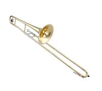 Tenor Trombone In B Flat Professional Gold Lacquer Alto Trombone With Bb Tone Brass Musical Instrument