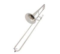 Tenor Trombone In B Flat Silver Alto Trombone Bb Brass Body Professional Musical Instrument