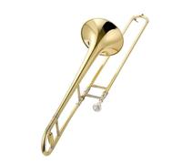 Tenor Trombone In B Flat Tenor Trombone Gold Color B Flat Key Draw Pipe Large Volume