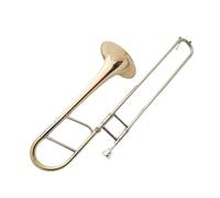 Tenor Trombone In B Flat Trombone Instrument E Flat Gold Beginner Grade Examination Professional Performance