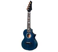 Tenor Ukelele High Gloss AAA Solid Mahogany Acoustic String Instruments Hawaii Mini Guitar With Pickup Beginners Ukulele(26 Blue Pickup)