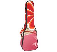 Tenor Ukulele Gig Bag Waterproof Ukulele Case Padded Backpack, Great for Soprano Concert (21/23/24 in) Traditional Japanese Pattern