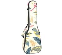 Tenor Ukulele Gig Bag Waterproof Ukulele Case Padded Backpack, Great for Soprano Concert (21/23/24 in) Birds in the Nature Design