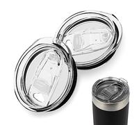 Tenorbass 4 Pcs 20 oz Skinny Tumbler Replacement Lids, 2.75” Cup Mouth yeti tumbler lid skinny tumbler simple modern lid replacement, Spill Proof Skinny Tumbler Lid Cup Covers for Mouth Tumbler Cup
