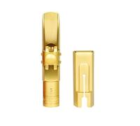 Tenors Saxophone Mouthpiece Sax 5C/6C/7C/8C/9C Mouthpiece With Caps Pads Musical Instruments Accessory Metal Golden Plated Saxophone