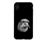 Tenrec Smoking Cigarette Mafia Gangster Portrait Case for iPhone XS Max