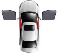 TENREV Car Side Window Sun Shade for Land Rover Discovery 4, Blocks Uv Rays, Covers Rear Side Windows, Protection for Kids/Baby/Adults/Pets,A-2frontdoors