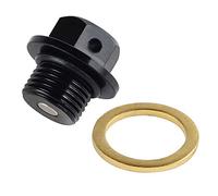 TENREV M14*1.25 Magnetic Oil Drain Plug For Suzuki GSXS GSXR 600 750 1000 V For Str-om 250 For Ba-nd-it 1200 1250 S GSR GSX GSF 400 1100S 1400 SV Motorcycle replacement parts (Color : Nero)
