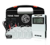 TENS 7000 Digital TENS Unit with Accessories and 48 Electrode Pads - TENS Unit Muscle Stimulator for Back Pain Relief, General Pain Relief, Neck Pain, Sciatica Pain Relief, Nerve Pain Relief