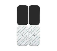 TENS Electrode Pads, 10 x 5 cm, Self Adhesive Electrodes with Bolt Connector (Pack of 4), Compatible with Beurer and Sanitas TENS Devices