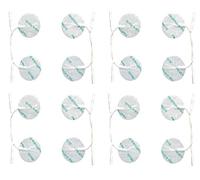 Tens Electrode Pads (16pcs) Round Self-Adhesive Electrodes Targeted Pain Relief Compatible with Neurotrac, Flexi tens Devices