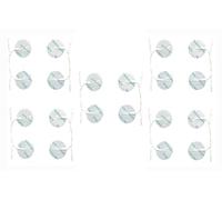 Tens Electrode Pads (20pcs) Round Self-Adhesive Electrodes Targeted Pain Relief Compatible with Neurotrac, Flexi tens Devices