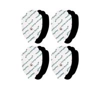 TENS Electrode Pads (4 pcs) with 3.5mm Stud Connection - Compatible with Beurer, Sanitas Devices for Effective Knee, Neck, Back, Thigh Pain Relief Self-Adhesive Replacement Pads