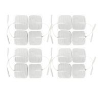 Tens Electrode Pads 5x5cm Self-Adhesive Electrodes (16 pcs) Clear Aesthetic Compatible with Neurotrac, Tenscare, Auvon, Elle Tens Devices