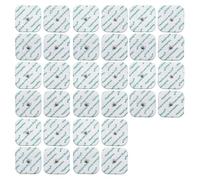 Tens Electrode Pads 5x5cm Self-Adhesive Electrodes with 3.5mm Stud Connection (32 pcs) Compatible with Beurer, Sanitas, Kinetik, Boots Tens Machines