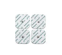 TENS Electrode Pads 5x5cm with Stud Connection 3.5mm Stud (4 Pieces) Shoulder, Knee, arm, Back, Muscle Pain Relief