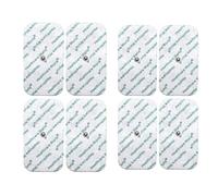 TENS Electrode Pads 9x5cm Self-Adhesive with 3.5mm Stud Connection (8 pcs) Compatible with Beurer, Sanitas, Boots & Kinetik TENS Machines - Shoulder, Back, Neck, Hip & Muscle Pain Relief