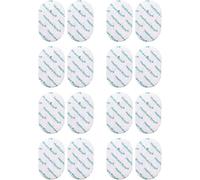 Tens Electrode Pads Oval Shaped Self-Adhesive Electrodes (16 pcs) 2.2mm Stud Connection Compatible with Omron Tens Devices