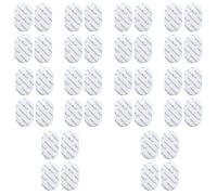 Tens Electrode Pads Oval Shaped Self-Adhesive Electrodes (40 pcs) 2.2mm Stud Connection Compatible with Omron Tens Devices