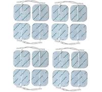 TENS Electrode Pads Pre Wired 5cm x 5cm - Pack of 16 Square (16)