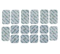 TENS Electrodes Combo-Pack for Beurer and Sanitas TENS and EMS Machines Set of 8 Square & 8 Rectangle Studded Electrodes