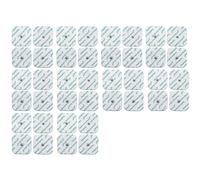 Tens Electrodes Self Adhesive Electrodes 5x5cm with 3.5mm Stud Connection (40 Pieces) Compatible with Beurer, Sanitas, Boots, Kinetik Tens Machines