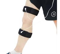 TENS EMS Conductive Sleeve for Physical Therapy, Dual Electrode Design, 82.5 cm, Black
