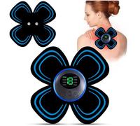 TENS EMS Machine for Pain Relief, Nerve Muscle Stimulator for Pain Management with 8 Modes,19 Levels, 1 Machine and 2 Pads, Instant Pain & Stress Relief for Back