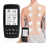 TENS/EMS/Massager/DIY 4-in-1 TENS Machine for Pain Relief, 36 Modes, Muscle Stimulator, 8 Electrode Pads for Back, Sciatica, Shoulder Pain