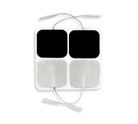 TENS EMS Replacement Electrode Pads Self-Adhesive Prewired 5x5cm 4PCS