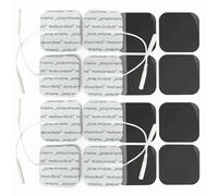 TENS Machine Electrode Pad Joint,Muscle,Back Pain-Relief Self-Adhesive Resuable Replacements 4x4 Perfectly Design for Electrothrepy comaptible with Beurer,Lloyds,Sanitas,OBI, Healthcareworld (8)
